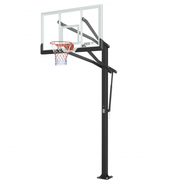 Баскетбольная стойка стационарная UNIX Line B-Stand-PC 72"x42" R45 H230-305 см - 1